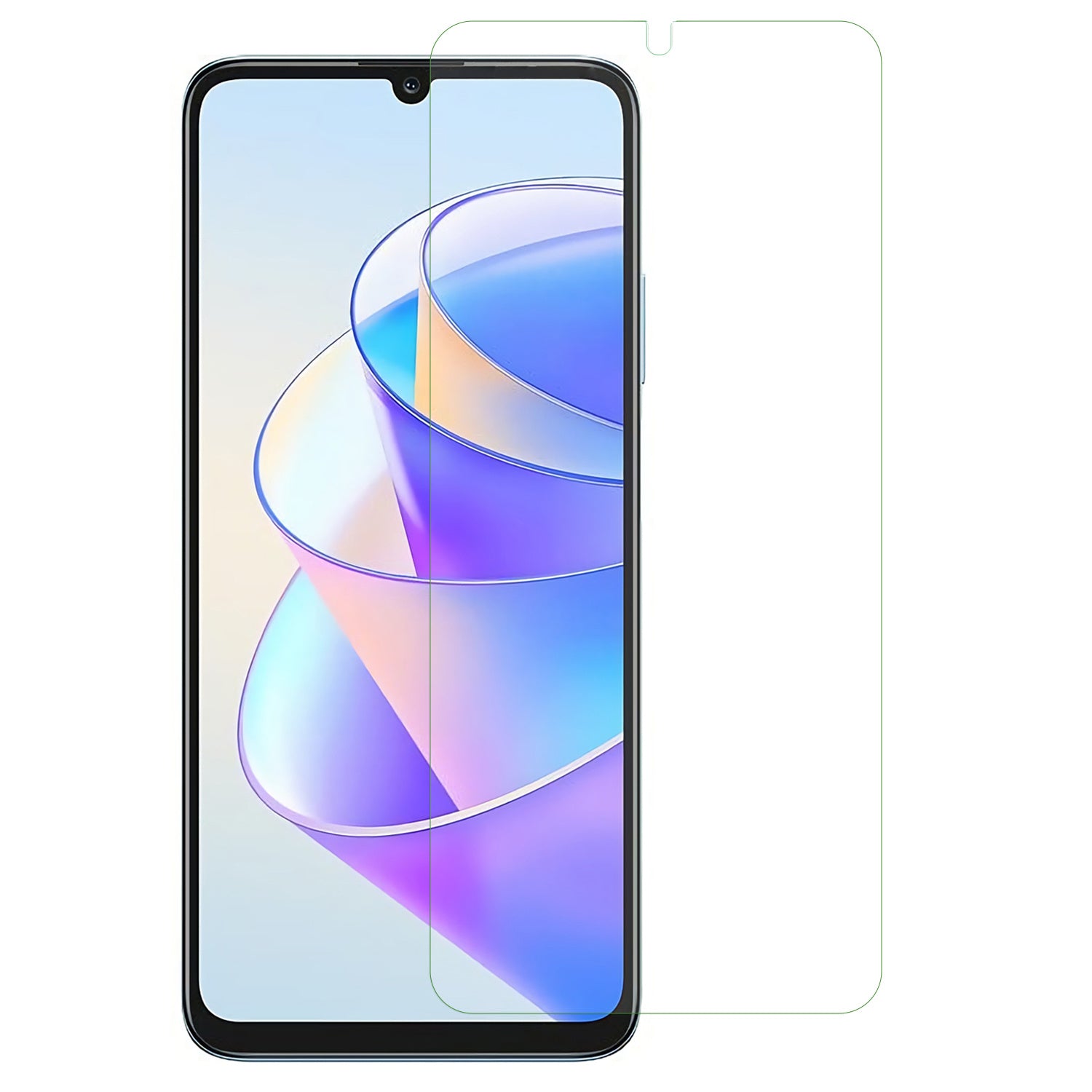 For Honor X7a 5G Super Clear 2.5D Arc Edge Anti-scratch Tempered Glass Screen Protector Film For Honor X7a 5G Super Clear 2.5D Arc Edge Anti-scratch Tempered Glass Screen Protector Film
